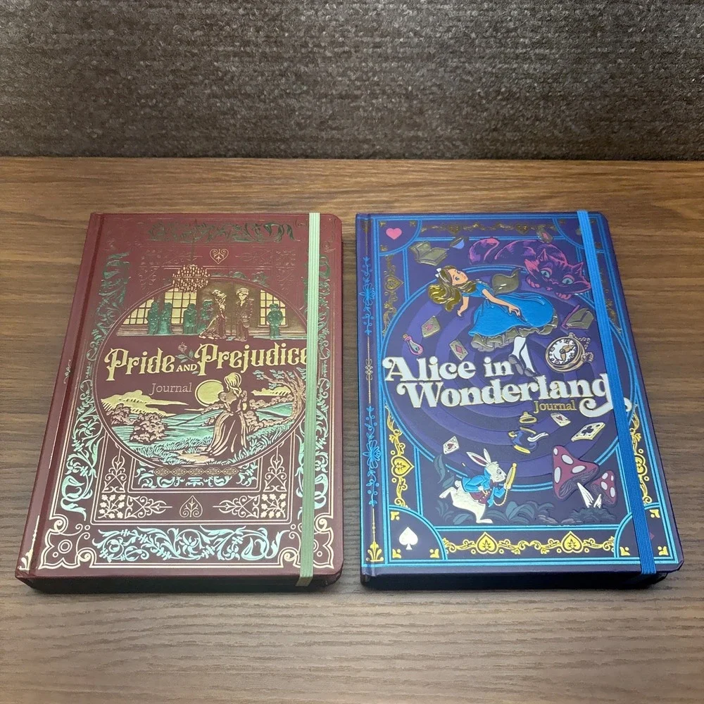 Hardcover Lined Notebook Journal For Writing Brand‎ New Themed Set Of 4